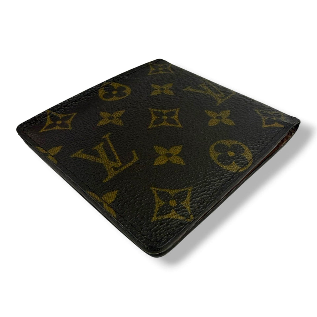 Louis Vuitton Vintage Bifold Brown Monogram Wallet 7759 - Lux Central