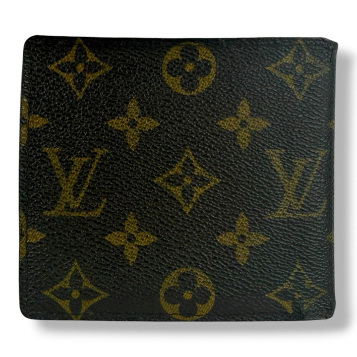 Louis Vuitton Vintage Bifold Brown Monogram Wallet 7759 - Lux Central