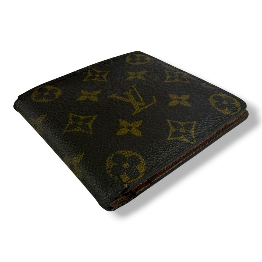 Louis Vuitton Vintage Bifold Brown Monogram Wallet 7759 - Lux Central