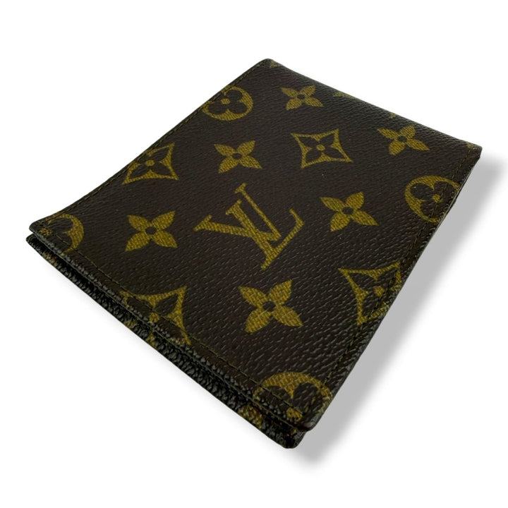 Louis Vuitton Vintage Bifold Brown Monogram Wallet 7760 - Lux Central