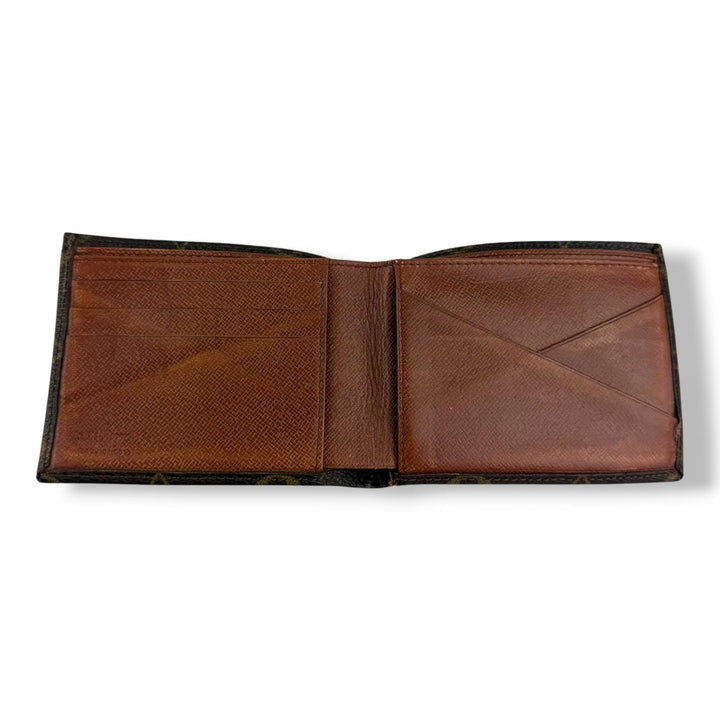 Louis Vuitton Vintage Bifold Brown Monogram Wallet 7760 - Lux Central