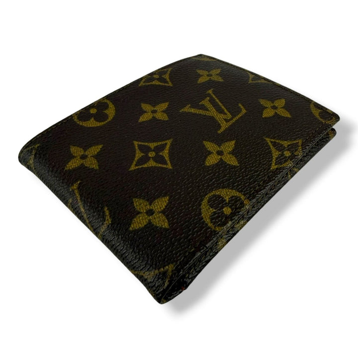 Louis Vuitton Vintage Bifold Brown Monogram Wallet 7760 - Lux Central