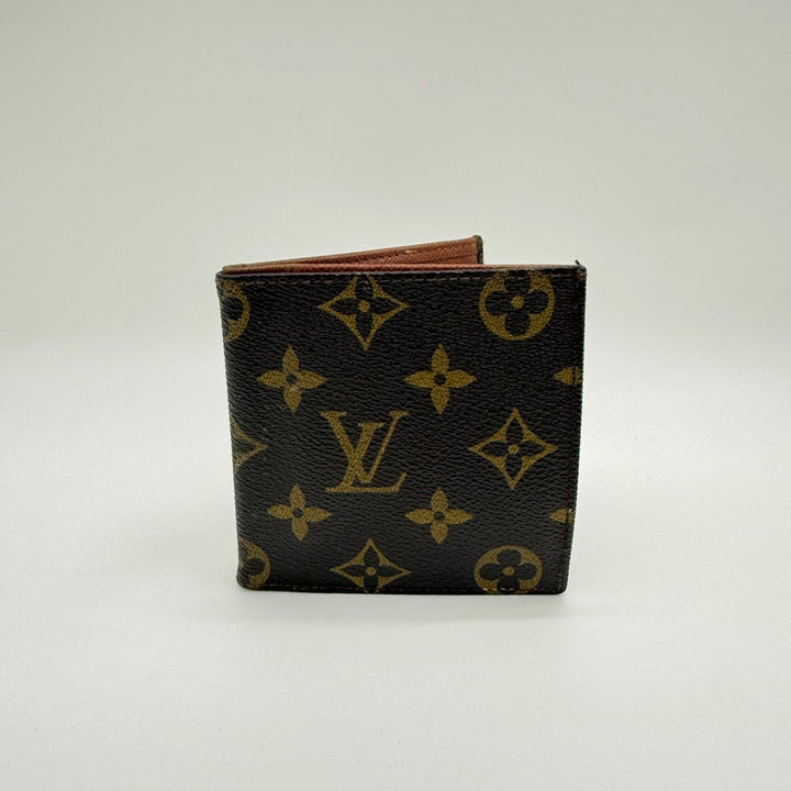 Louis Vuitton Vintage Bifold Brown Monogram Wallet 7864 - Lux Central