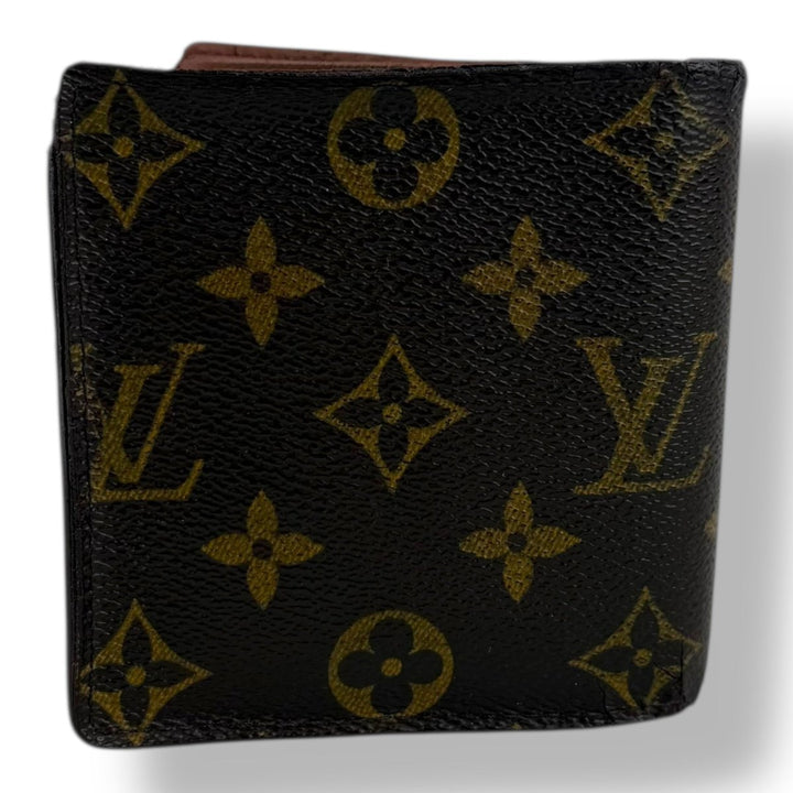 Louis Vuitton Vintage Bifold Brown Monogram Wallet - Lux Central
