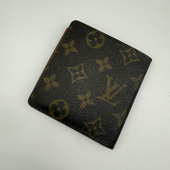 Louis Vuitton Vintage Bifold Brown Monogram Wallet - Lux Central