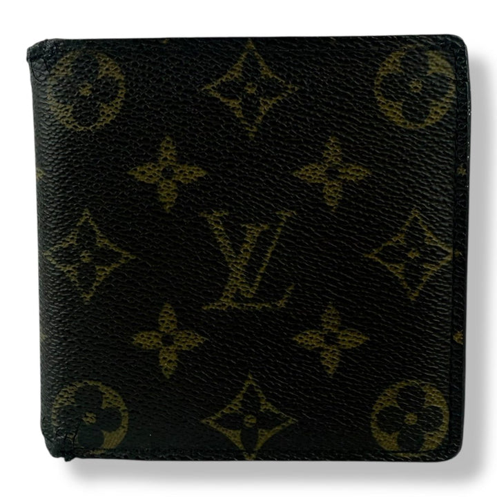 Louis Vuitton Vintage Bifold Brown Monogram Wallet - Lux Central