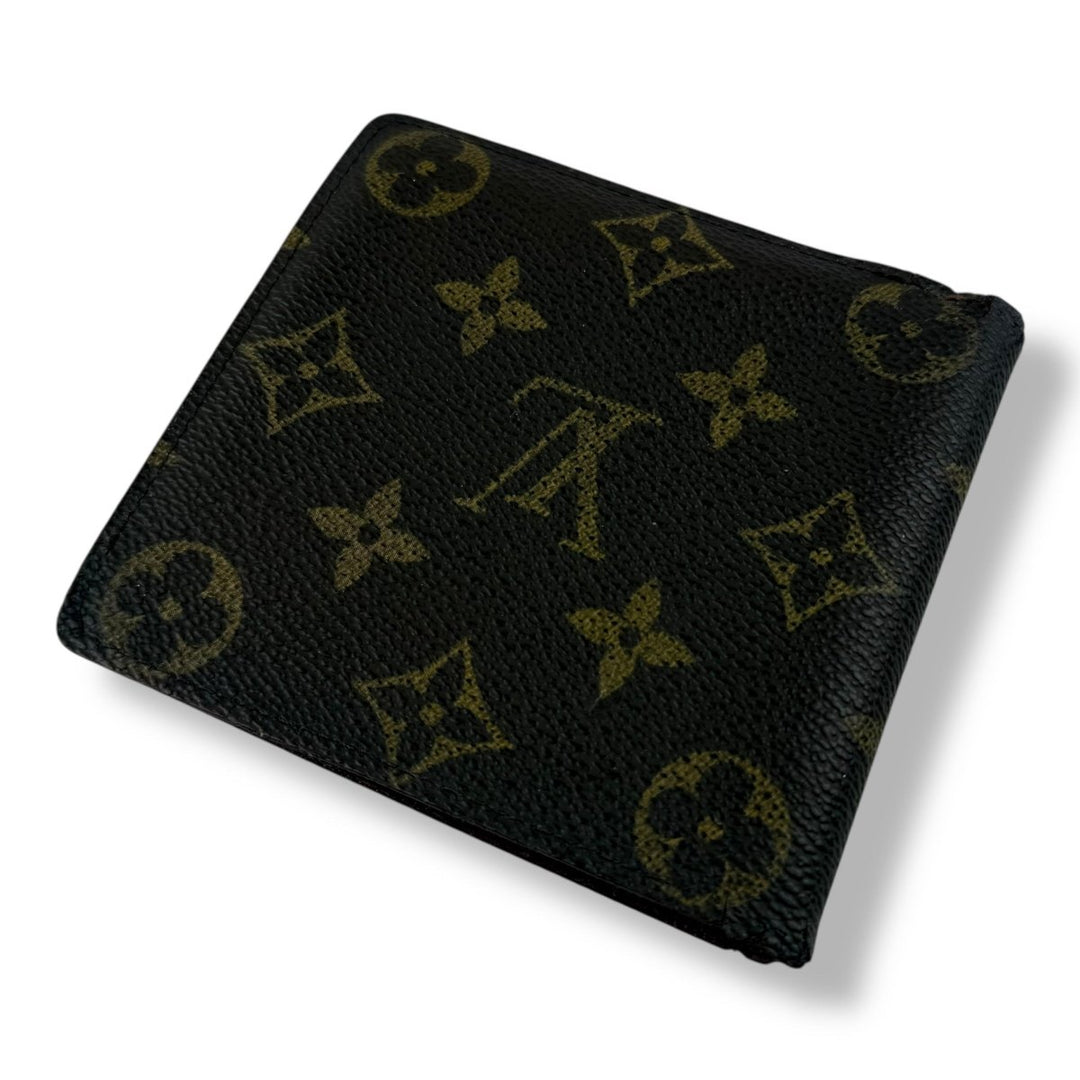 Louis Vuitton Vintage Bifold Brown Monogram Wallet - Lux Central
