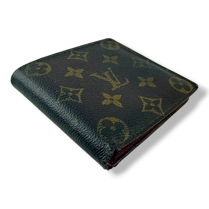 Louis Vuitton Vintage Bifold Brown Monogram Wallet - Lux Central