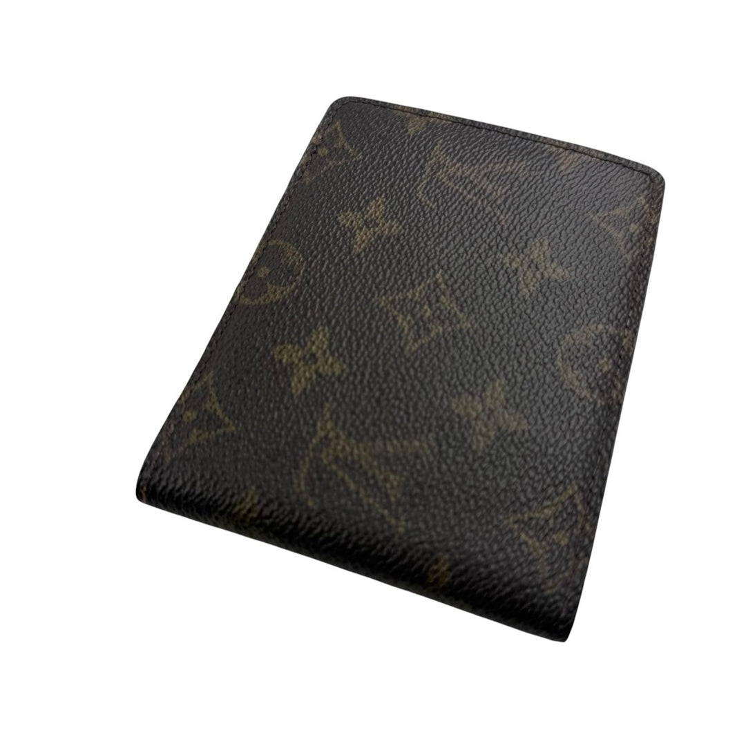 Louis Vuitton Vintage Bifold Brown Monogram Wallet - Lux Central