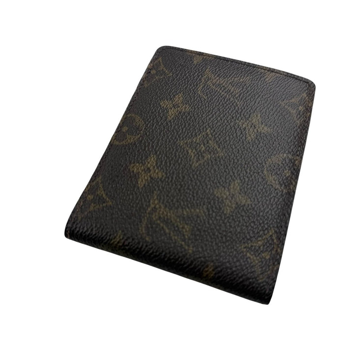 Louis Vuitton Vintage Bifold Brown Monogram Wallet - Lux Central