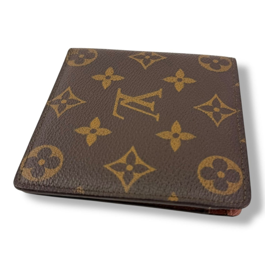 Louis Vuitton Vintage Bifold Brown Monogram Wallet - Lux Central