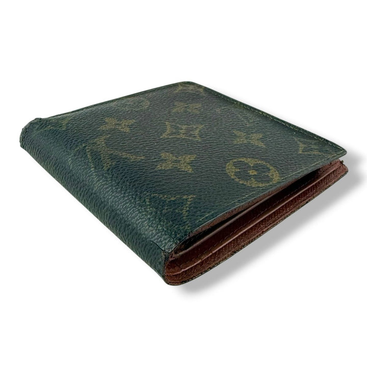 Louis Vuitton Vintage Bifold Brown Monogram Wallet - Lux Central