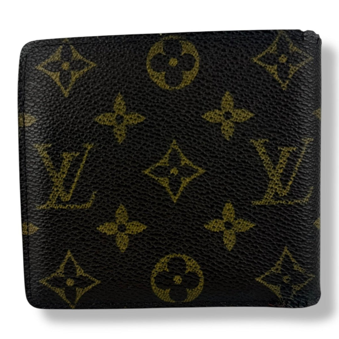 Louis Vuitton Vintage Bifold Brown Monogram Wallet - Lux Central