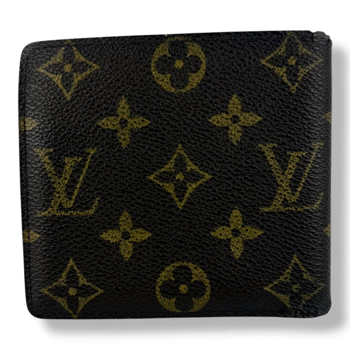 Louis Vuitton Vintage Bifold Brown Monogram Wallet - Lux Central