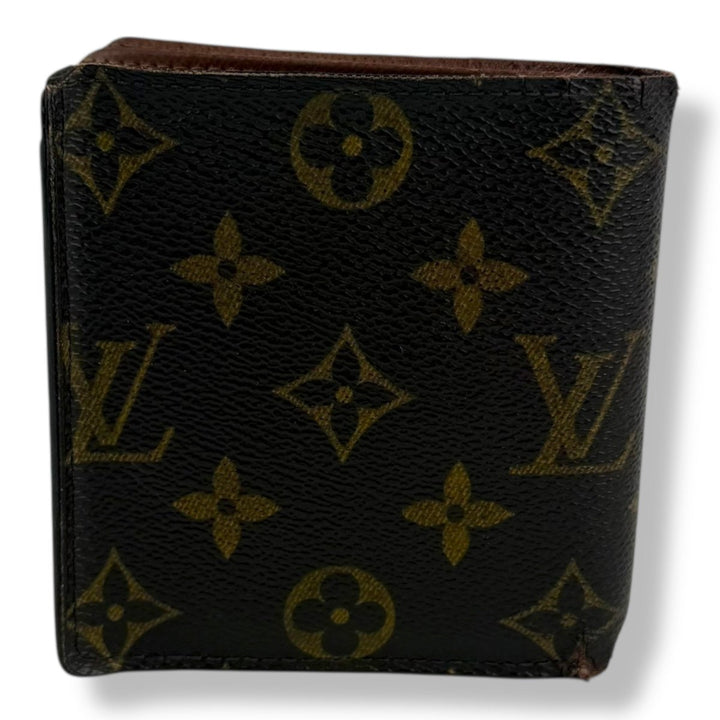 Louis Vuitton Vintage Bifold Brown Monogram Wallet - Lux Central