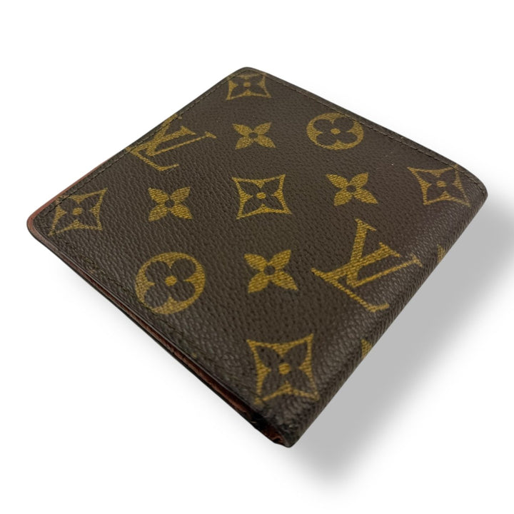 Louis Vuitton Vintage Bifold Brown Monogram Wallet - Lux Central