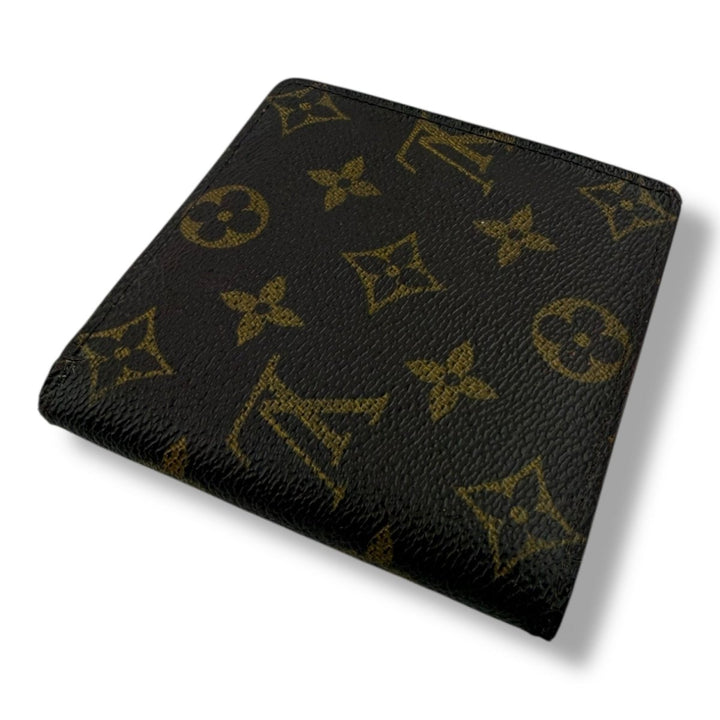 Louis Vuitton Vintage Bifold Brown Monogram Wallet - Lux Central