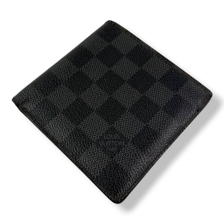 Louis Vuitton Vintage Bifold Damier Graphite Wallet - Lux Central