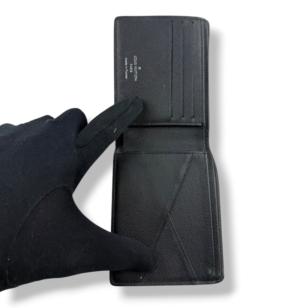 Louis Vuitton Vintage Bifold Damier Graphite Wallet - Lux Central