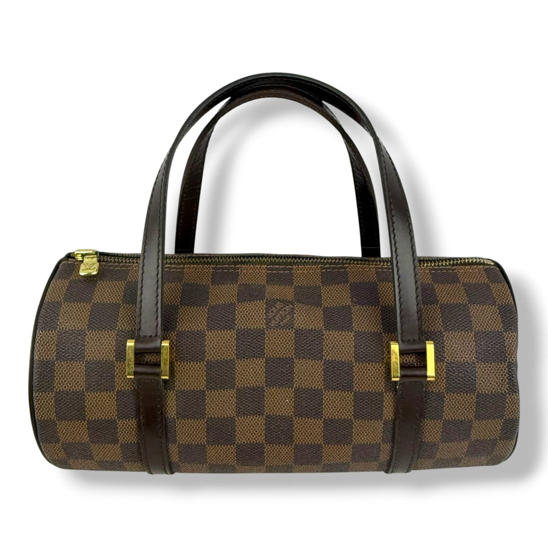 Louis Vuitton Vintage Brown Damier Papillon 28 Handbag - Lux Central
