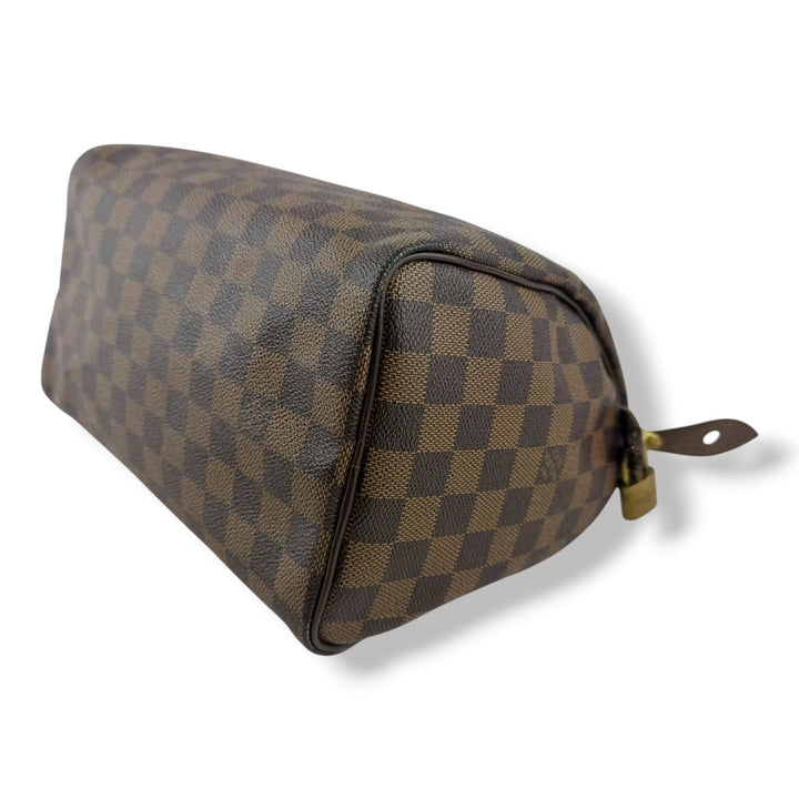Louis Vuitton Vintage Brown Damier Speedy 25 Handbag - Lux Central
