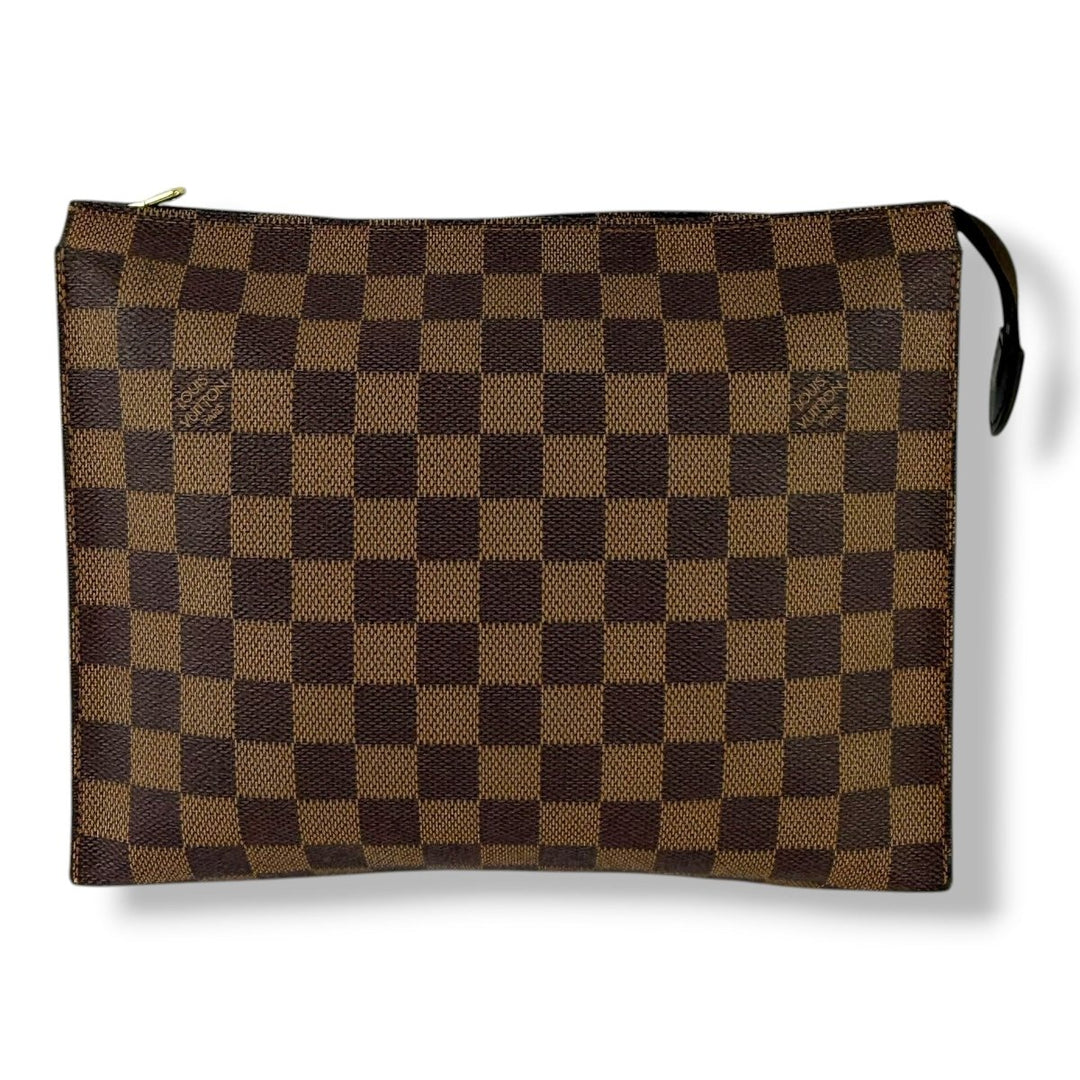 Louis Vuitton Vintage Brown Damier Toiletry Pouch 26 Bag - Lux Central