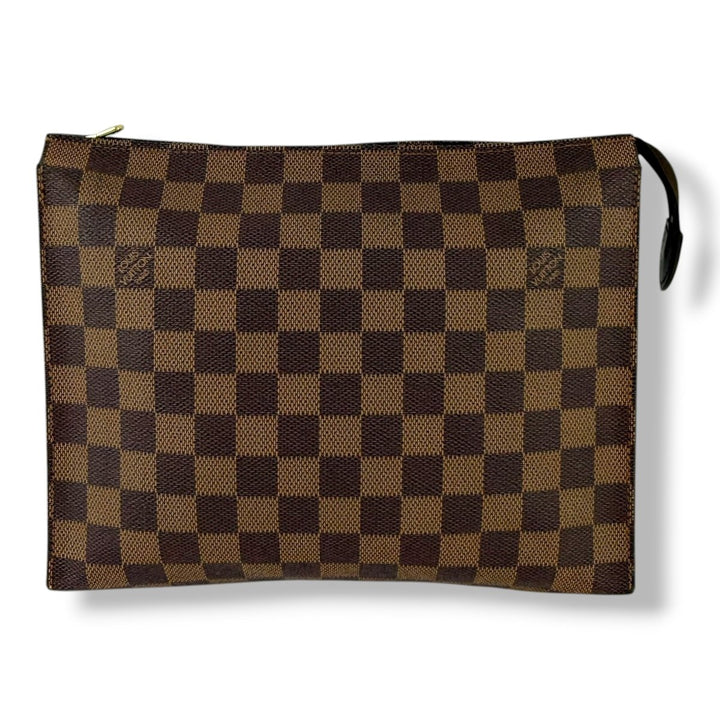 Louis Vuitton Vintage Brown Damier Toiletry Pouch 26 Bag - Lux Central