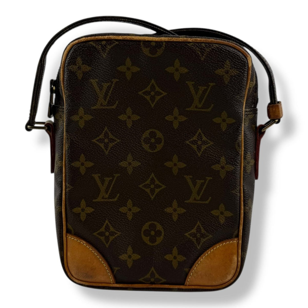 Louis Vuitton Vintage Brown Danube BB Crossbody Handbag - Lux Central