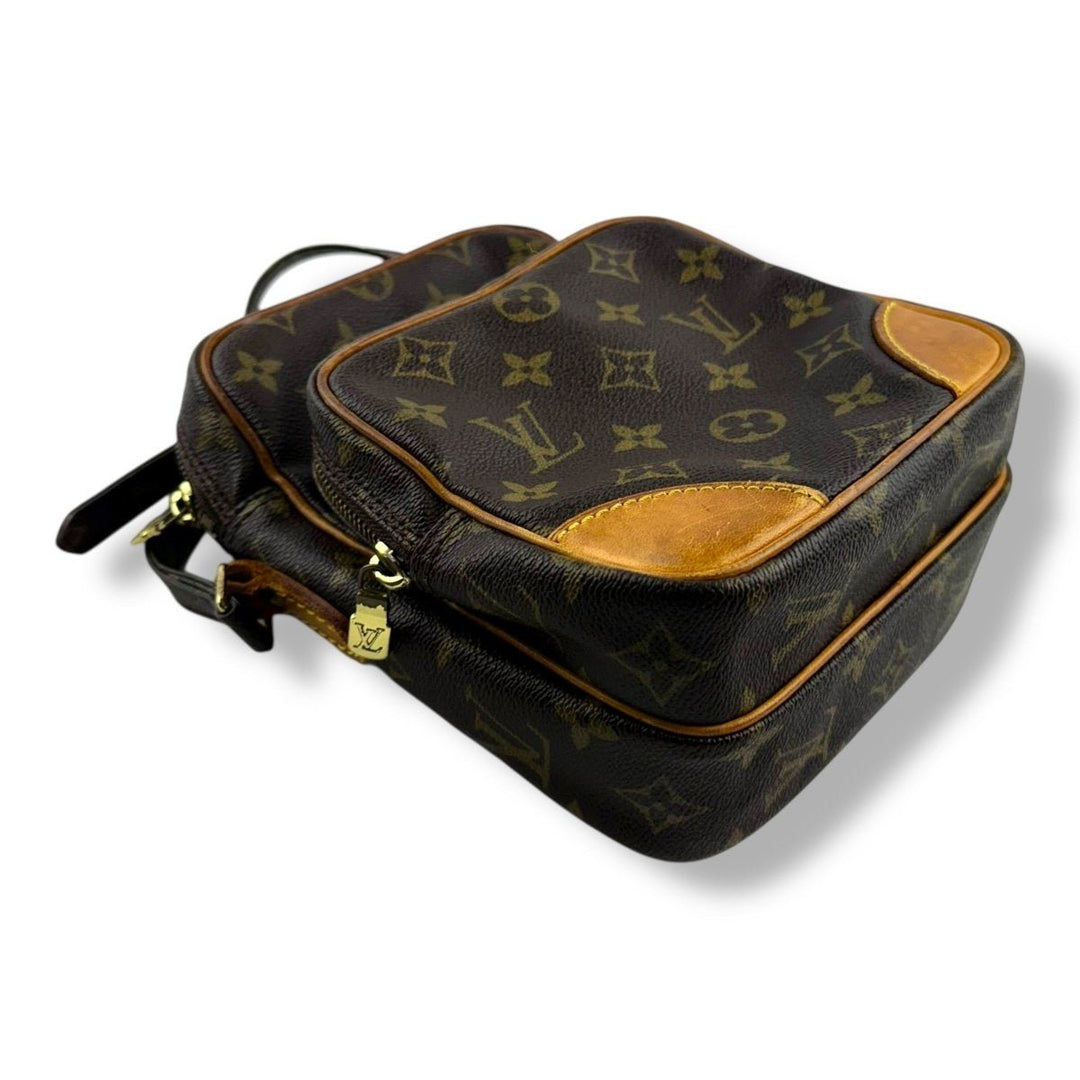 Louis Vuitton Vintage Brown Danube BB Crossbody Handbag - Lux Central