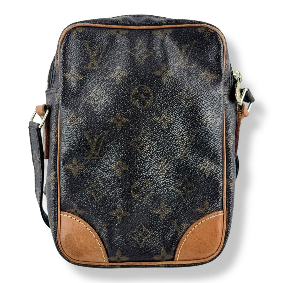 Louis Vuitton Vintage Brown Danube BB Crossbody Handbag - Lux Central