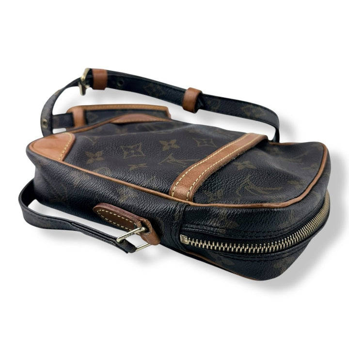 Louis Vuitton Vintage Brown Danube BB Crossbody Handbag - Lux Central
