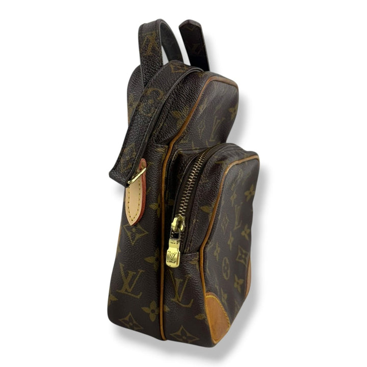 Louis Vuitton Vintage Brown Danube BB Crossbody Handbag - Lux Central