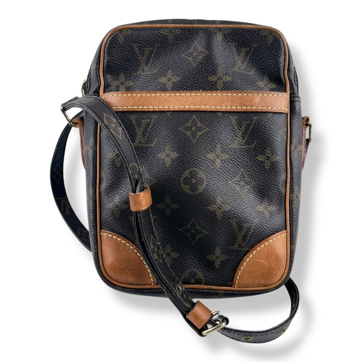 Louis Vuitton Vintage Brown Danube BB Crossbody Handbag - Lux Central