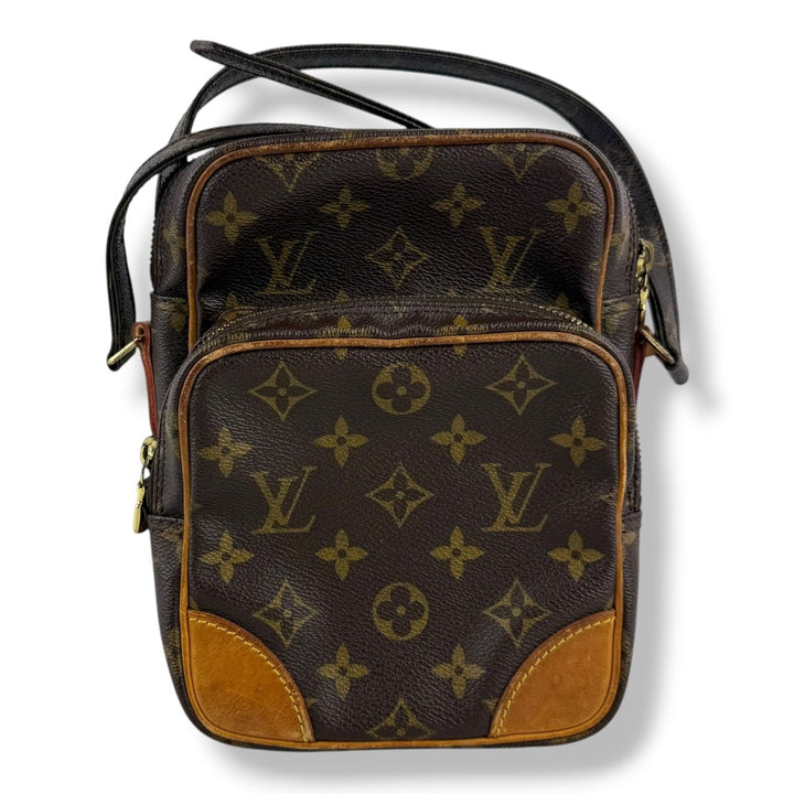 Louis Vuitton Vintage Brown Danube BB Crossbody Handbag - Lux Central