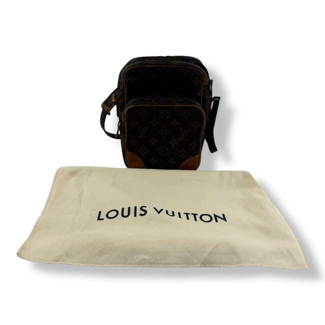 Louis Vuitton Vintage Brown Danube BB Crossbody Handbag - Lux Central