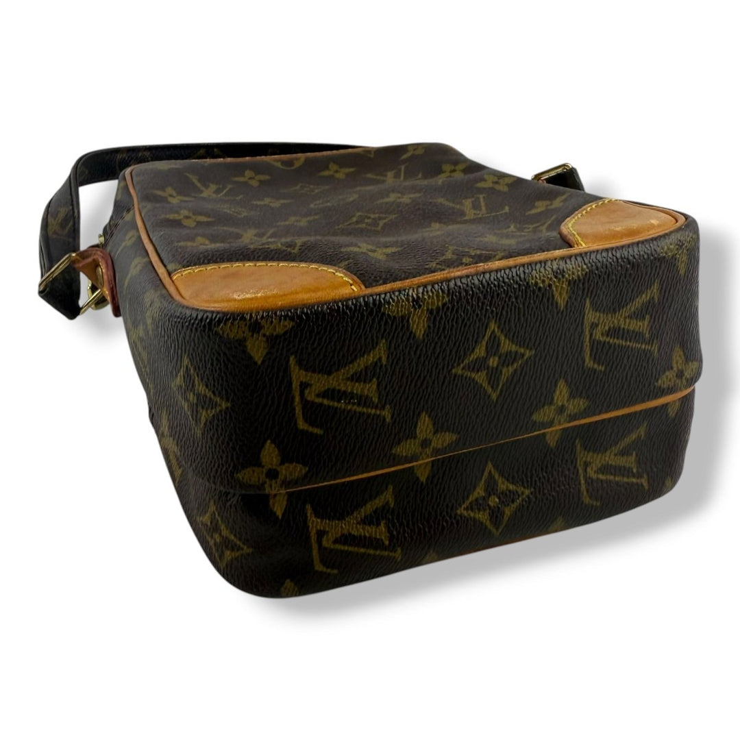 Louis Vuitton Vintage Brown Danube BB Crossbody Handbag - Lux Central