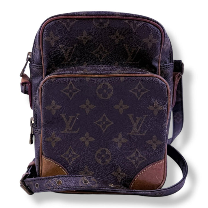 Louis Vuitton Vintage Brown Danube BB Crossbody Handbag - Lux Central