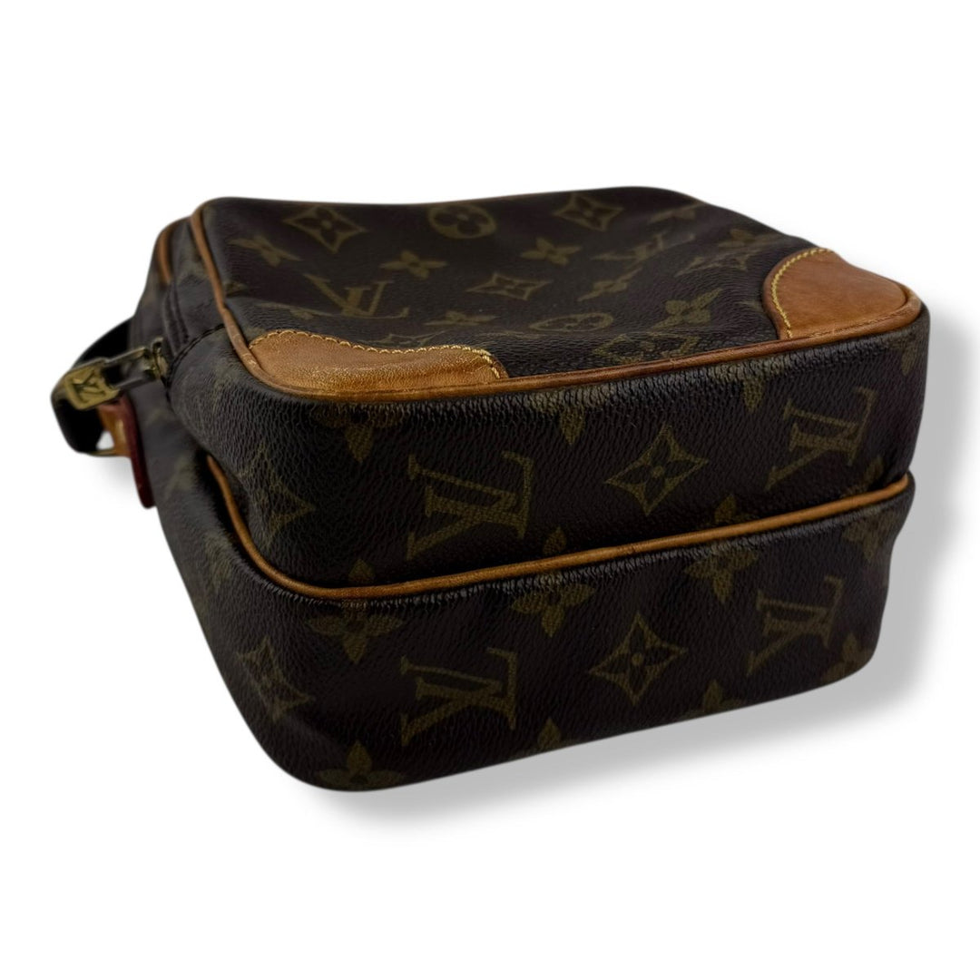 Louis Vuitton Vintage Brown Danube BB Crossbody Handbag - Lux Central