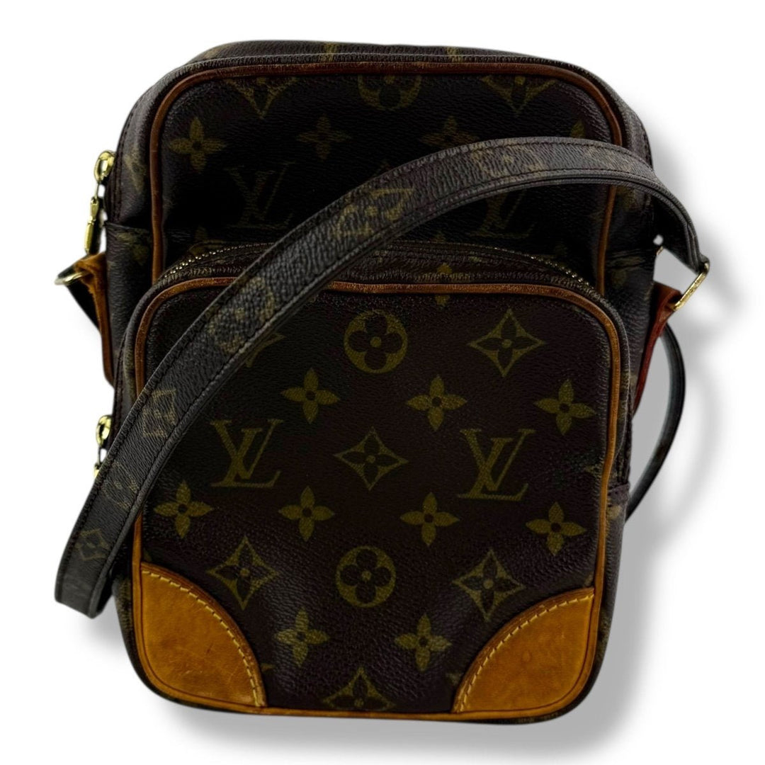 Louis Vuitton Vintage Brown Danube BB Crossbody Handbag - Lux Central