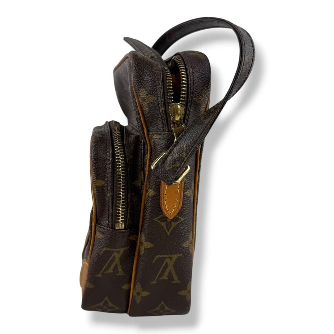 Louis Vuitton Vintage Brown Danube BB Crossbody Handbag - Lux Central