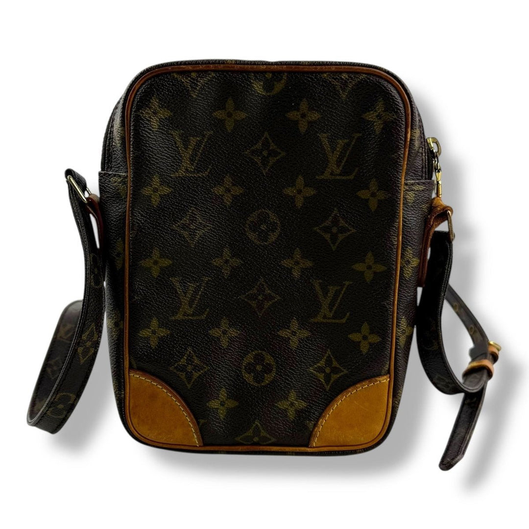 Louis Vuitton Vintage Brown Danube BB Crossbody Handbag - Lux Central