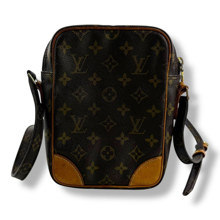 Louis Vuitton Vintage Brown Danube BB Crossbody Handbag - Lux Central