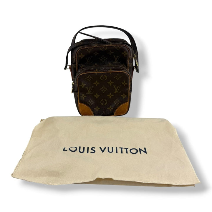 Louis Vuitton Vintage Brown Danube BB Crossbody Handbag - Lux Central
