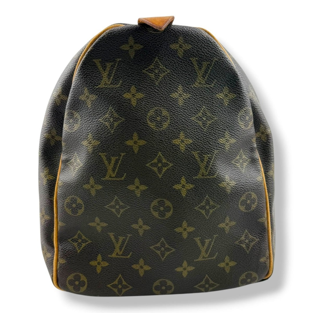 Louis Vuitton Vintage Brown Monogram 45 Keepall Duffle Bag - Lux Central