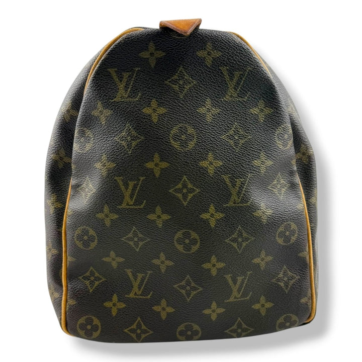 Louis Vuitton Vintage Brown Monogram 45 Keepall Duffle Bag - Lux Central