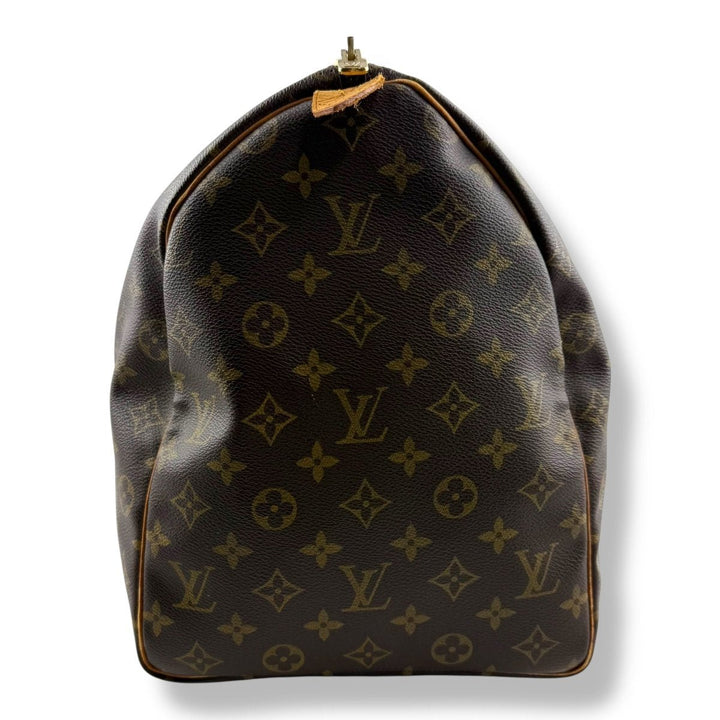Louis Vuitton Vintage Brown Monogram 50 Keepall Duffle Bag - Lux Central
