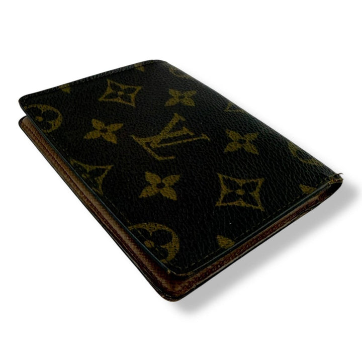 Louis Vuitton Vintage Brown Monogram Card Wallet - Lux Central
