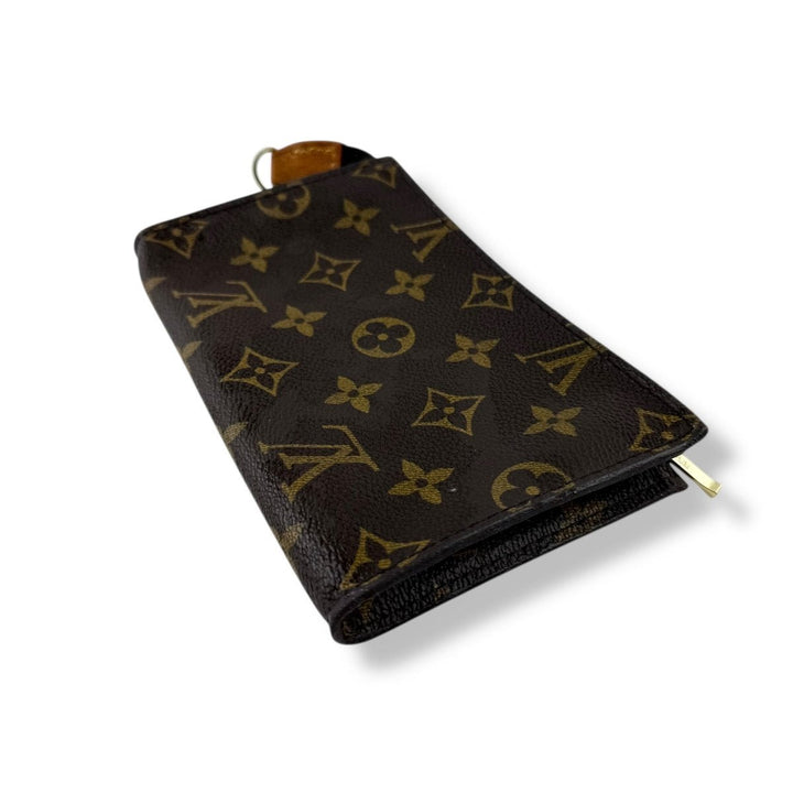 Louis Vuitton Vintage Brown Monogram Classic Signature Mini Bucket Pouch Bag - Lux Central