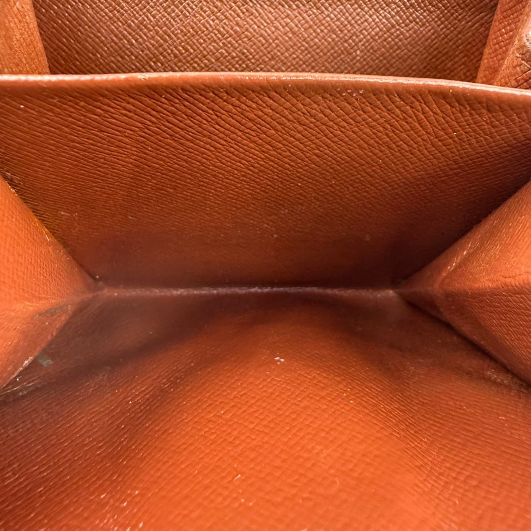 Louis Vuitton Vintage Brown Monogram Compact Bifold Wallet Purse - Lux Central