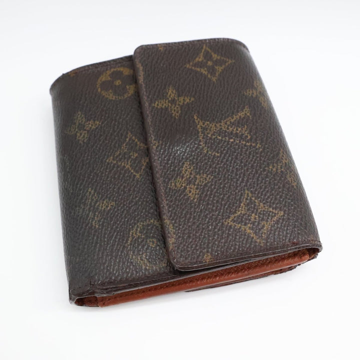 Louis Vuitton Vintage Brown Monogram Compact Bifold Wallet Purse Fair/Good Condition - Lux Central